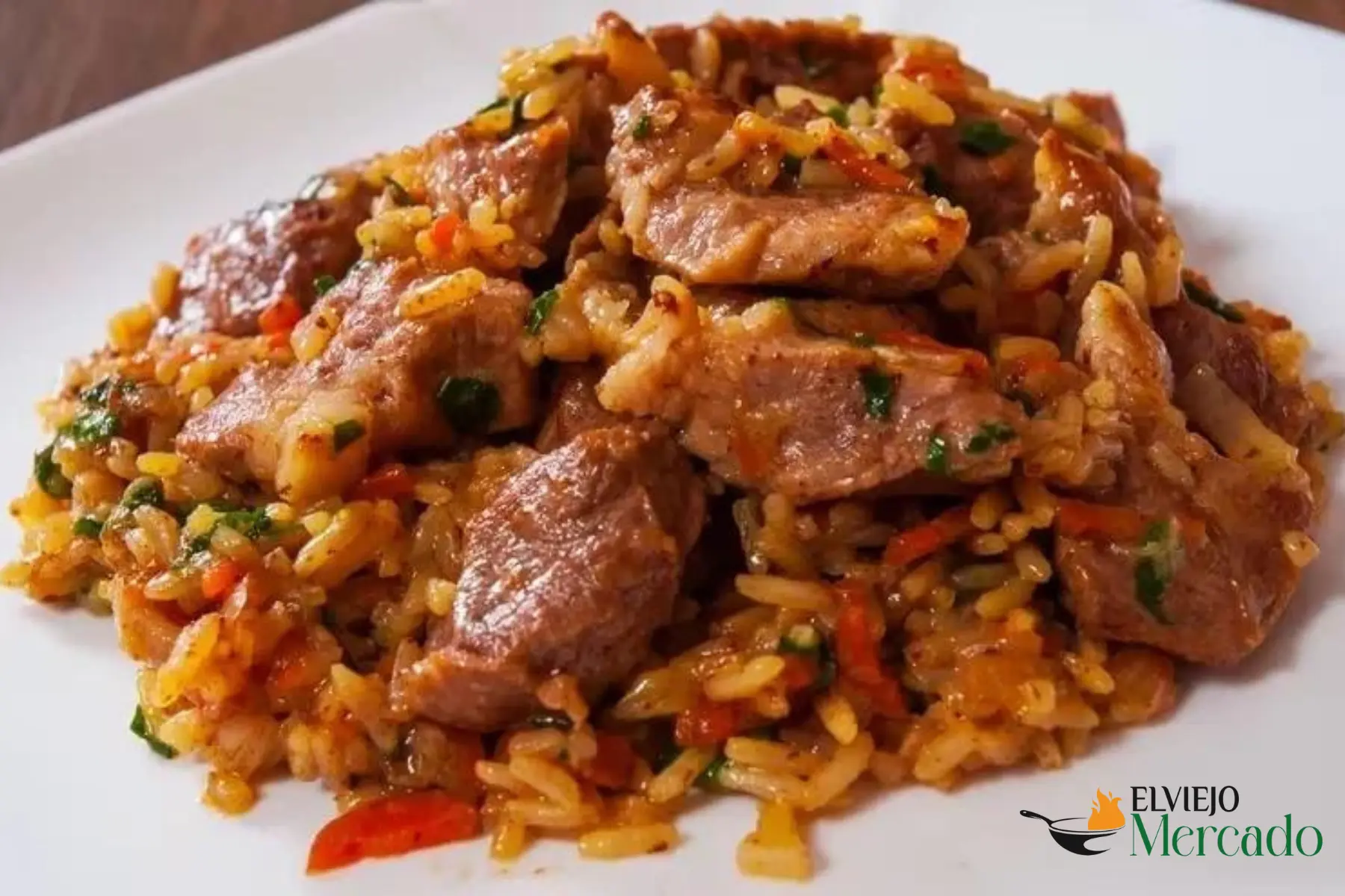 arroz-carne